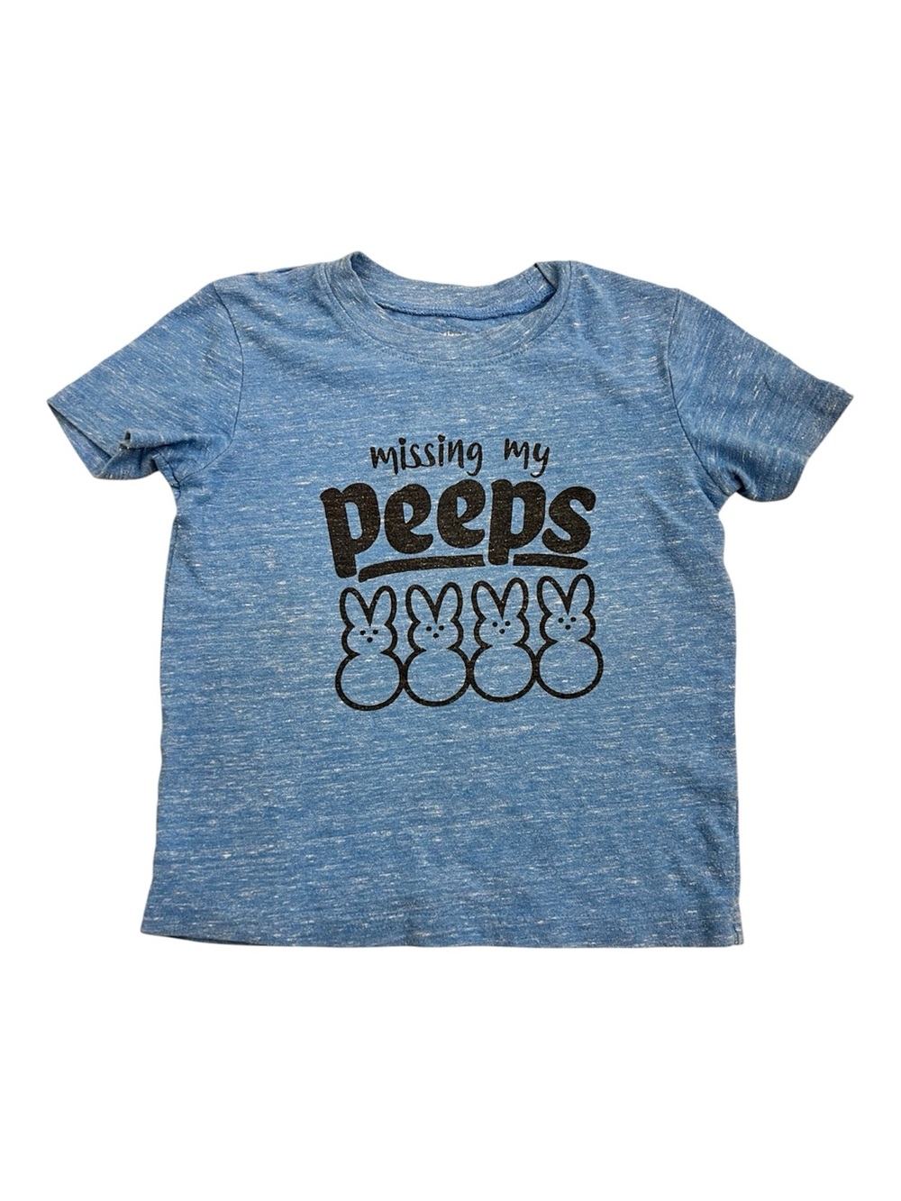 Missing My Peeps Blue Kids Graphic Tee 4T